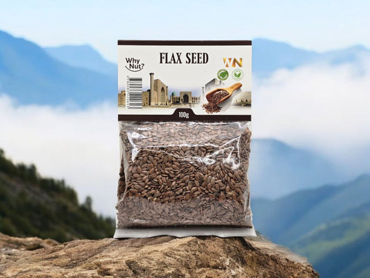 Whole flaxseeds by Nature Pick Market, nutritious source of fiber, protein, and omega-3 fatty acids, perfect for baking and smoothies.